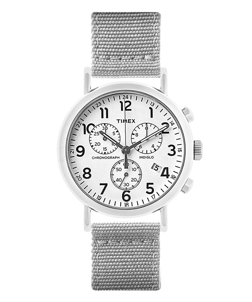 White Weekender Chrono | Timex