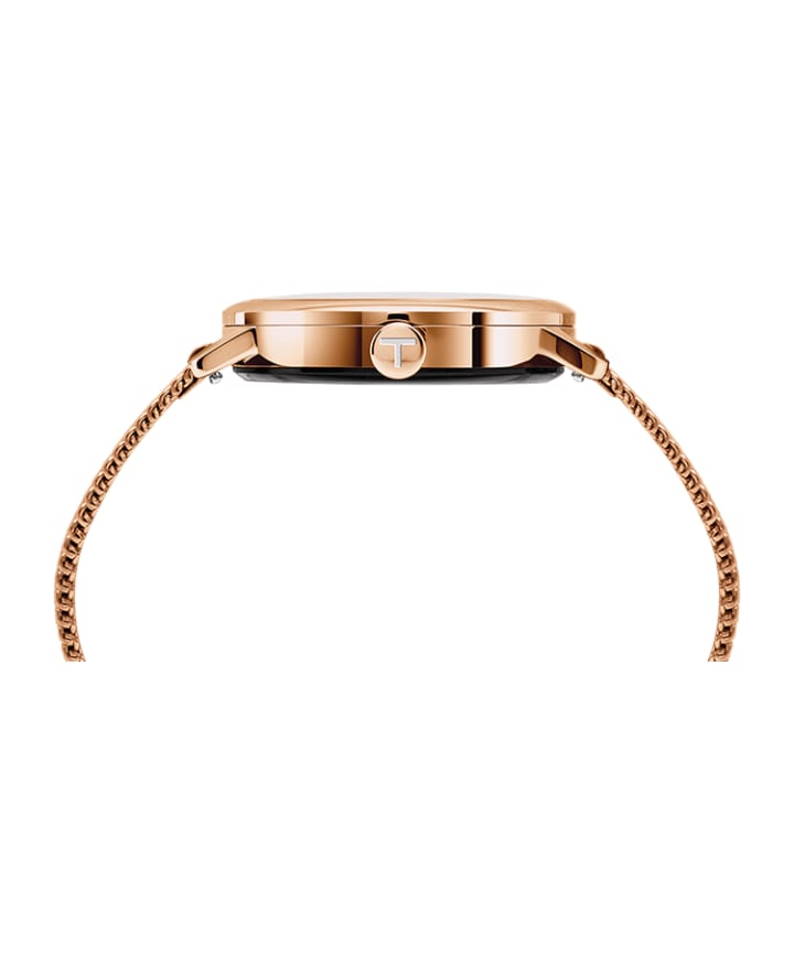 RE-BALANCE T-1 WOMAN - IP ROSE GOLD MESH BAND large