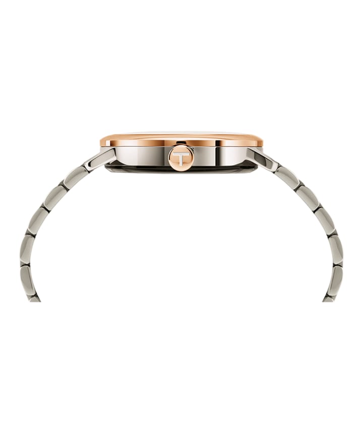 RE-BALANCE T-1 WOMAN - BI-COLOR 5 LINKS BRACELET large