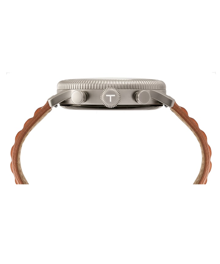 RE-BALANCE T-1 CHRONO SPORT - GREY AND BROWN large
