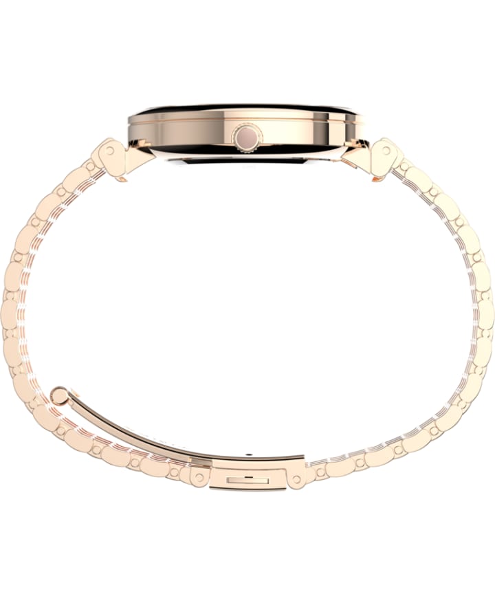 Parisienne 35mm Stainless Steel Bracelet Watch Rose-Gold-Tone/Mother-of-Pearl large