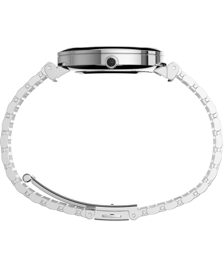 Parisienne 35mm Stainless Steel Bracelet Watch Silver-Tone/Mother-of-Pearl large