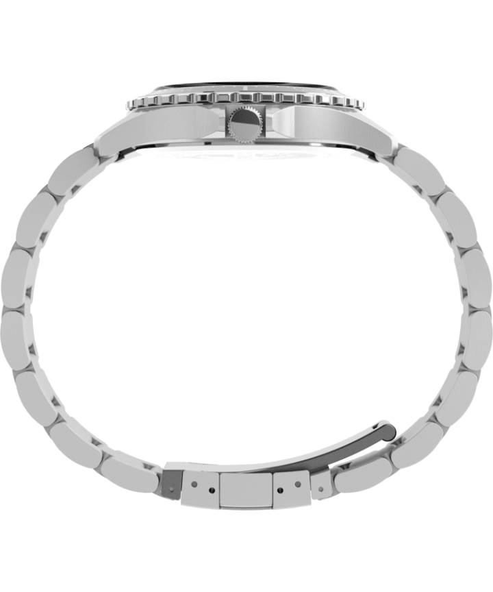 Navi XL 41mm Stainless Steel Bracelet Watch Stainless-Steel/Black large