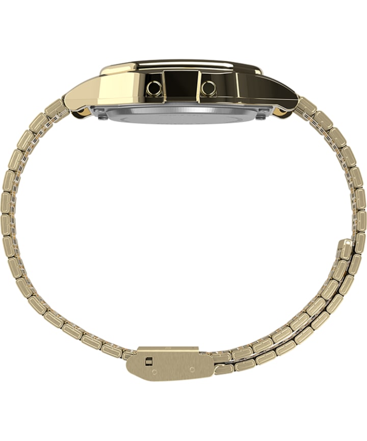 Timex T80 x PAC-MAN™ 34mm Stainless Steel Bracelet Watch Gold-Tone large