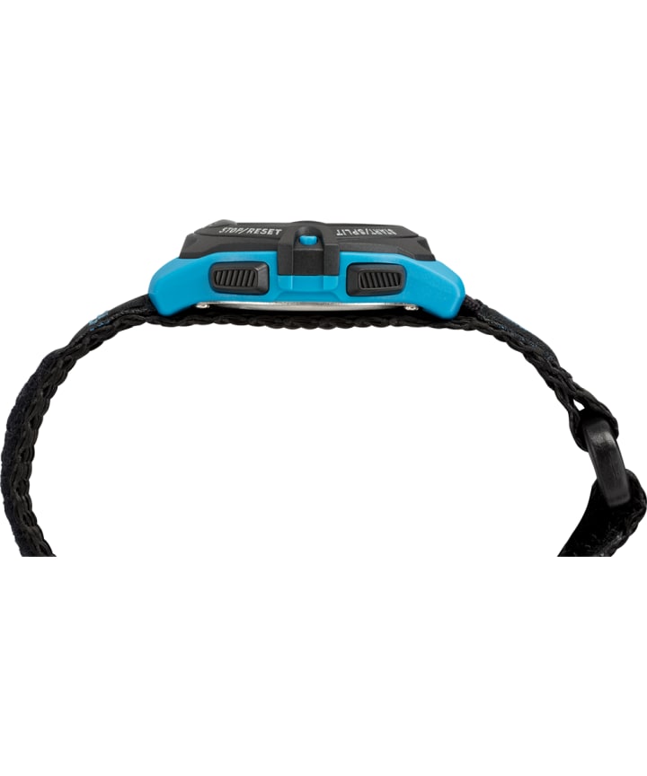 Expedition Digital 33mm Fabric Fastwrap Watch Blue/Black large