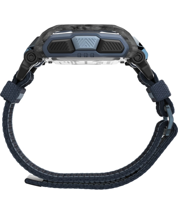 Command™ Shock 54mm Fabric FAST WRAP Watch Black/Blue large