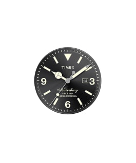 Black Dial / Silver-tone Second Hand  large