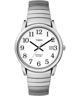 Easy Reader 35mm Stainless Steel Watch with Date Silver-Tone/Stainless-Steel/White large