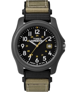 Expedition Camper 39mm Nylon Strap Watch Gray/Black large