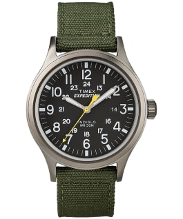 Expedition Scout 40mm Nylon Watch Gray/Green/Black large