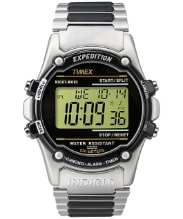 Expedition Atlantis 40mm Stainless Steel Watch Silver-Tone/Stainless-Steel/Black large