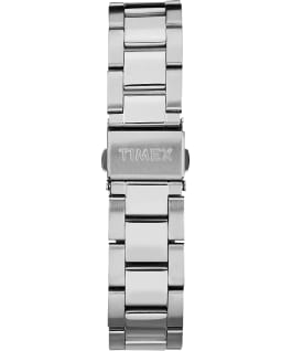 Easy Reader 38mm Stainless Steel Watch with Date Silver-Tone/White large