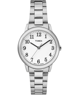 Easy Reader 30mm Stainless Steel Watch Silver-Tone/White large