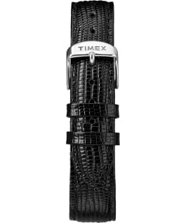 Marlin&reg; 34mm Hand-Wound Leather Strap Watch Black/Silver-Tone large