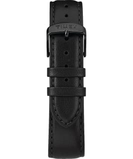 Metropolitan Mens 40mm Leather Watch Black large