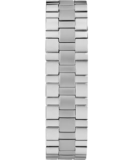Easy Reader 38mm Stainless Steel Watch Expansion Band with Date Chrome/Silver-Tone/White large