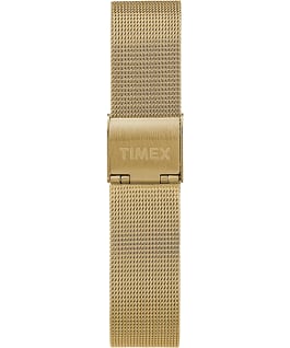 Waterbury Traditional Womens 34mm Mesh Bracelet Watch Gold-Tone/Black large