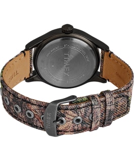 Timex x Mossy Oak Expedition Scout 40mm Fabric Strap Watch Black/Brown large