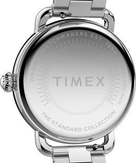 Standard 34mm Stainless Steel Bracelet Watch Silver-Tone large