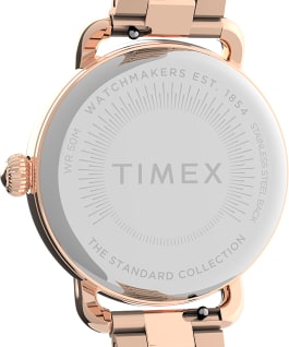 timex rose gold women's watch tw000w208