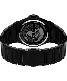 Essex Avenue Thin 40mm Stainless Steel Bracelet Watch Black large