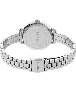 Timex Standard Demi 32mm Stainless Steel Bracelet Watch Silver-Tone/Stainless-Steel/White large