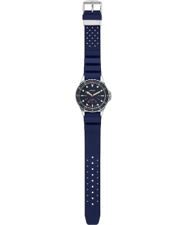 Navi Depth 38mm Silicone Strap Watch Blue/Blue large