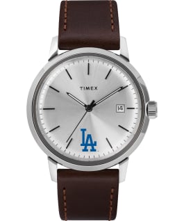 Marlin Automatic Los Angeles Dodgers Stainless-Steel/Brown/Silver-Tone large