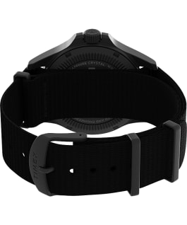 Expedition North Field Post Solar 41mm Recycled Fabric Strap Watch Gunmetal/Black large