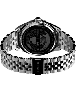 Waterbury Legacy 41mm Stainless Steel Bracelet Watch Stainless-Steel/Green large
