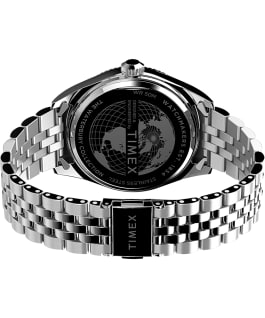 Waterbury Legacy 41mm Stainless Steel Bracelet Watch Stainless-Steel/Blue large