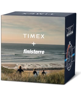Timex x Finisterre 41mm Fabric Strap Watch Stainless-Steel/Blue large