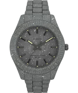 Legacy Ocean 42mm Recycled Plastic Bracelet Watch Gray large