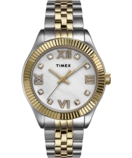 Legacy 34mm Stainless Steel Bracelet Watch Two-Tone/Mother-of-Pearl large