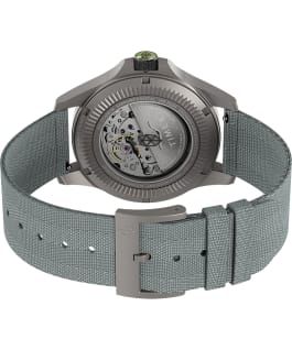 The James Brand x Timex Expedition North Titanium 41mm Automatic Watch Titanium/Gray/White large