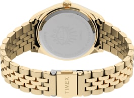 Timex Legacy X Jacquie Aiche 36mm Gemstone Dial Stainless Steel Bracelet Watch Gold-Tone/Blue large