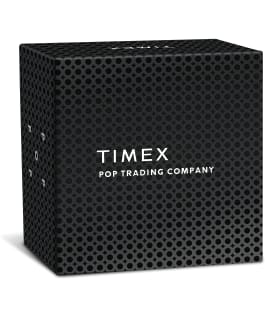 Timex x POP MK1 36mm Fabric Strap Watch Black large