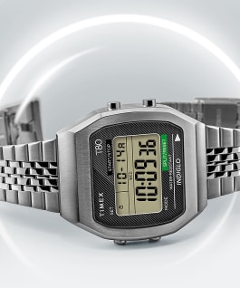 Timex T80 Steel 36mm Stainless Steel Bracelet Watch Stainless-Steel large