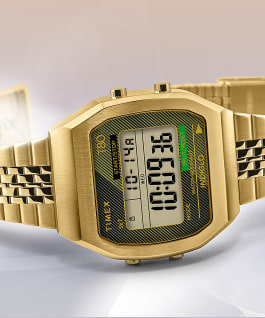 Timex T80 Steel 36mm Stainless Steel Bracelet Watch Gold-Tone large