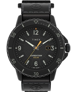 Expedition Gallatin Solar 44mm Fabric Strap Watch Amz Black/Black large