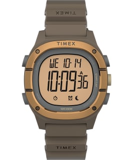 Command&trade; LT 40mm Silicone Strap Watch Brown large