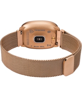 iConnect by Timex Premium Active 36mm Silicone Strap Smartwatch Rose-Gold-Tone large