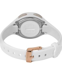 TIMEX IRONMAN Transit+ 33mm Resin Strap Activity and Heart Rate Watch White/Rose-Gold-Tone large