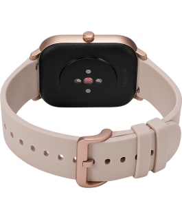 Timex Metropolitan S 36mm Silicone Strap Watch Rose-Gold-Tone/Pink large