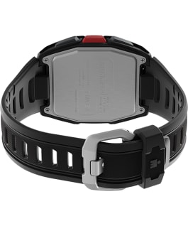 TIMEX IRONMAN T300 Silicone Strap Watch Black/Red large