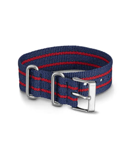 20mm Nylon Strap 3 Blue large