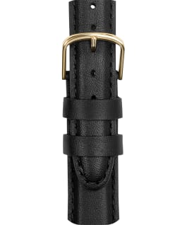 18mm Leather Strap Black/Smooth large