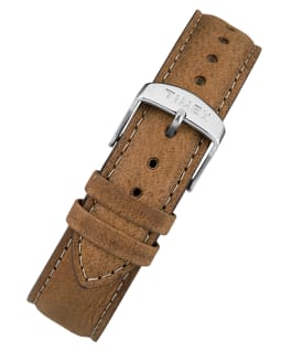 20mm iQ Light Brown Leather Strap Brown large