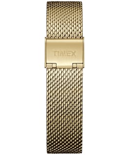 18mm Stainless Steel Mesh Strap Gold-Tone large