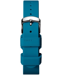 18mm Silicone Strap Blue large